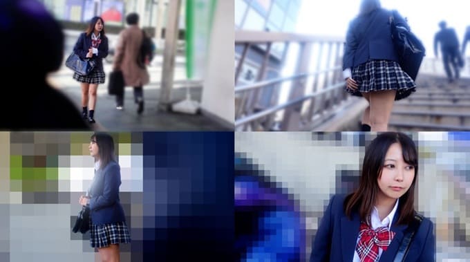 痴漢電車#052 むっちり肉感制服女子 ※サンプル動画あり
