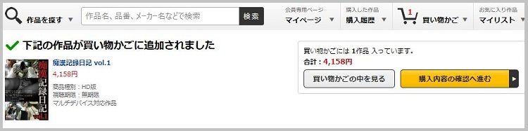 痴漢記録日記 作品購入からレビューまで サンプル動画あり